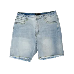 5.5" Stretch Jorts - Light Blue