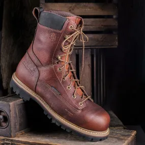 CA5529 Carolina Grind 8" Lace-up Work Boot