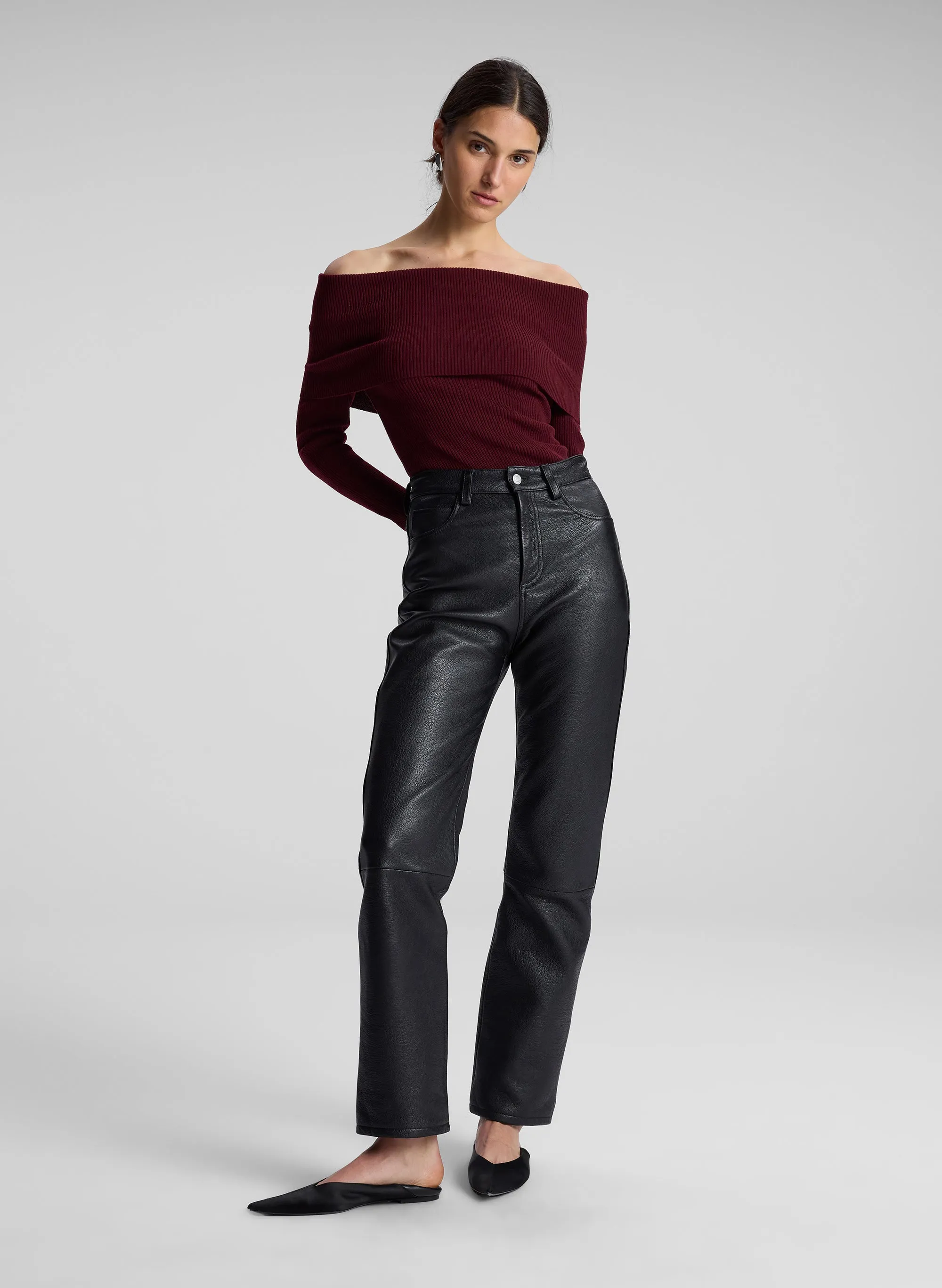 Cameron Leather Pant