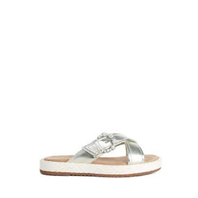 EF003-GLD Espadrilles Sandals - Gold