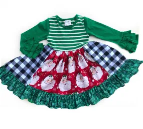 Farmhouse Santa Claus dress