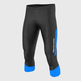 Fdx Gallop Blue Men's & Boy's 3/4 Gel Padded Cycling Shorts