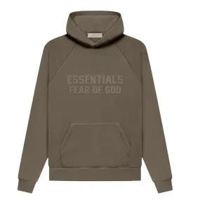 Fear of God Essentials Hoodie Wood